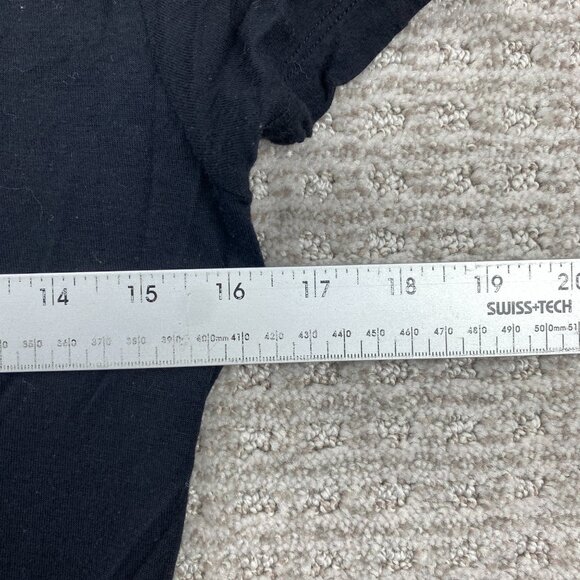 Sturgis Black Hills Rally Women Biker Shirt Medium M Black T-Shirt Lightweight - Picture 7 of 8